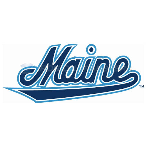 Maine Black Bears Logo T-shirts Iron On Transfers N4929 - Click Image to Close